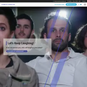 Comedian Marketing – Wir sind umwerfende Experten für digitales Marketing, die gerne lachen!!!